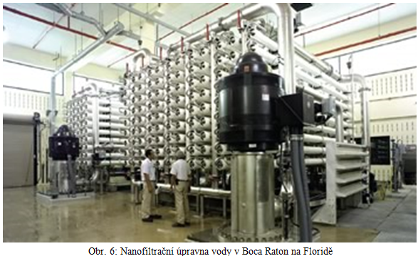Nanofiltrační úpravna vody